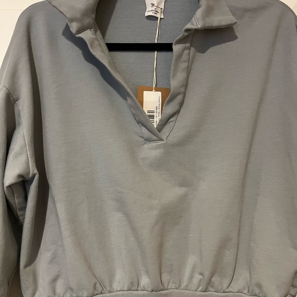 NWT Project Social T Seize The Day Collared Sweatshirt Size XSmall - Picture 5 of 13